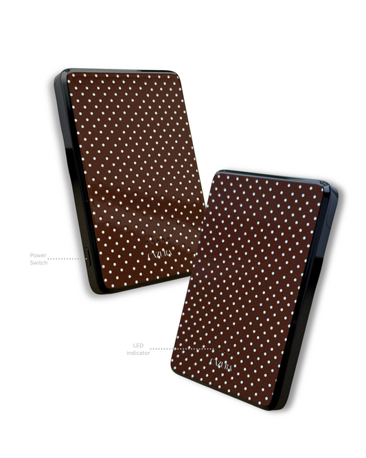 Brown Polkadot MagSafe Powerbank