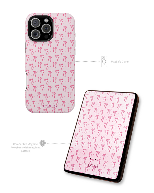 Ribbon Crush MagSafe iPhone case + Powerbank