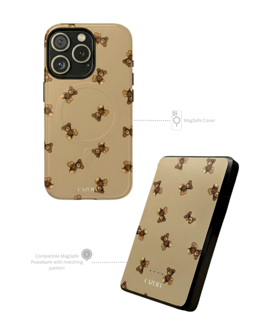Teddy Dream MagSafe iPhone case + Powerbank