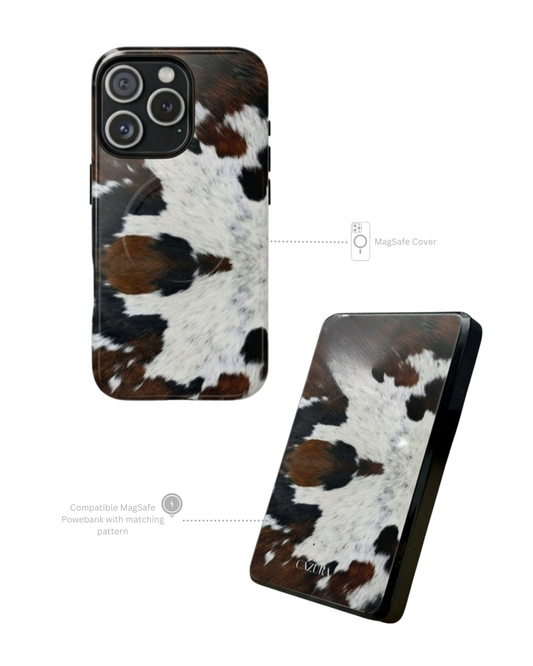Cow Haute MagSafe iPhone case + Powerbank
