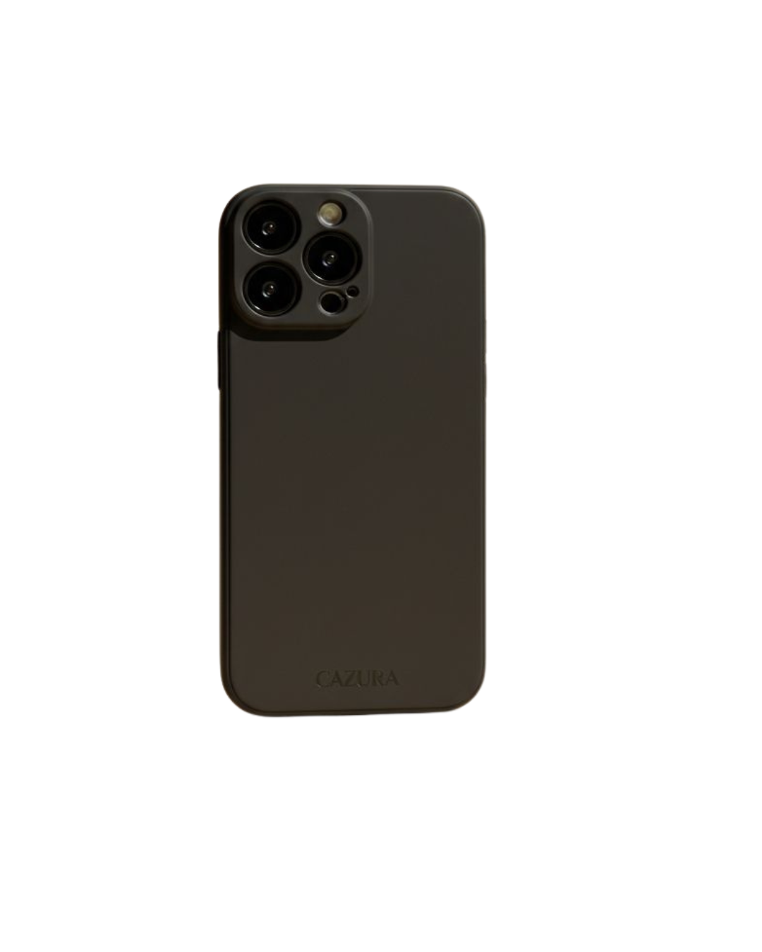 Black Plain Silicon Case