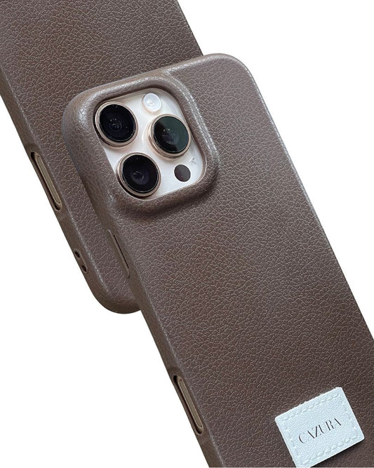 iPhone 16 Pro Max Brown Dogcharm + Handstrap